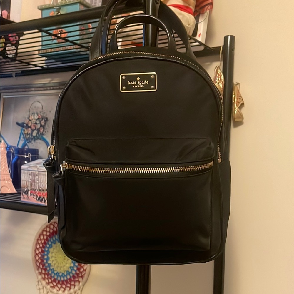 Kate Spade Black Backpack